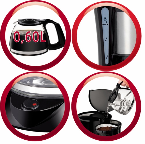 CAFETERA GOTEO MOULINEX FG152832 PRINCIPIO