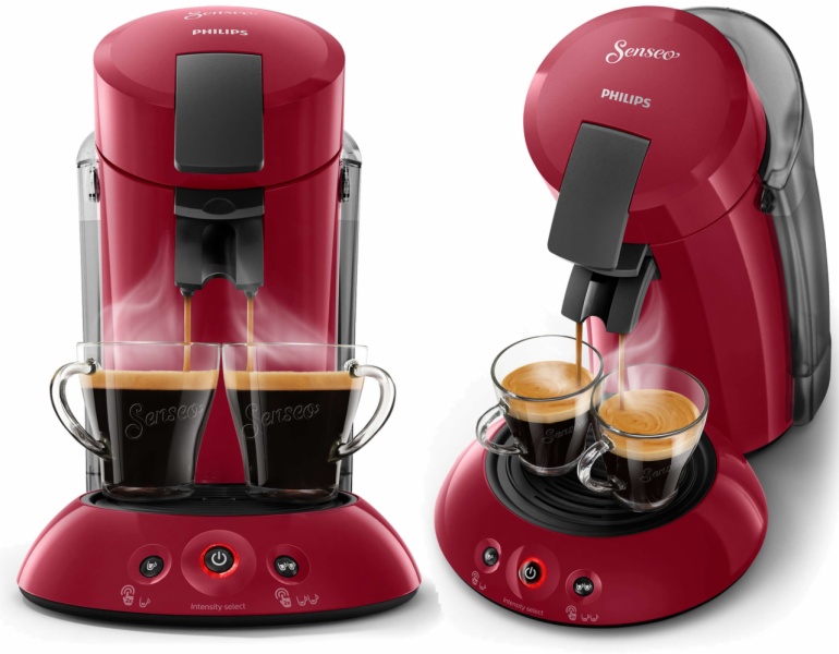 Cafetera Philips Senseo Original Xl Roja