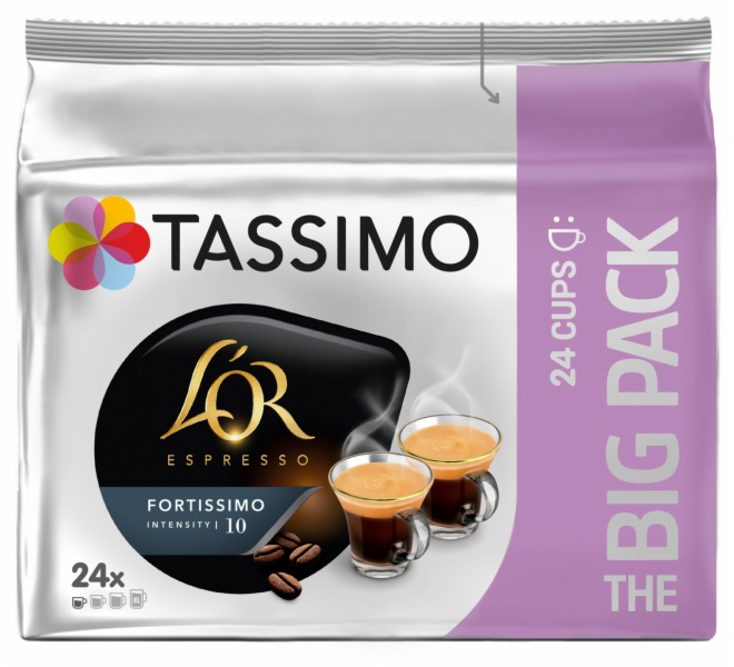 CAPSULAS CAFE TASSIMO LOR FORTISSIMO