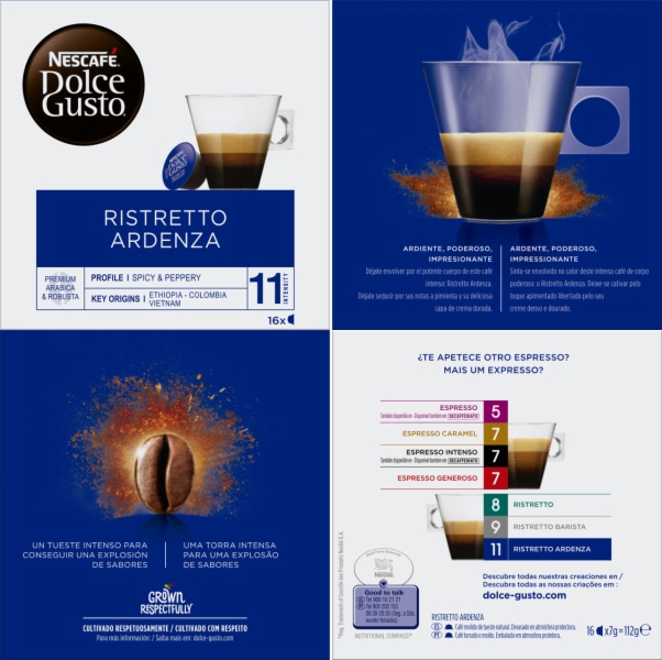 CAPSULAS CAFE DOLCE GUSTO ARDENZA