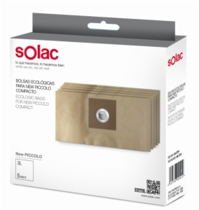 BOLSA ASPIRADOR SOLAC AD2729 AB2723 5 UD