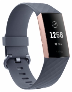 PULSERA ACTIVIDAD FITBIT CHARGE 3 ORO ROSA/GR