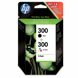 CARTUCHO IMPRESORA HP N300 TRICOL.+NEGRA